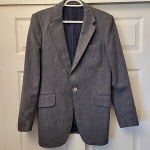 MEN’S BLAZER 100% WOOL TRUE VINTAGE - TWEED‎